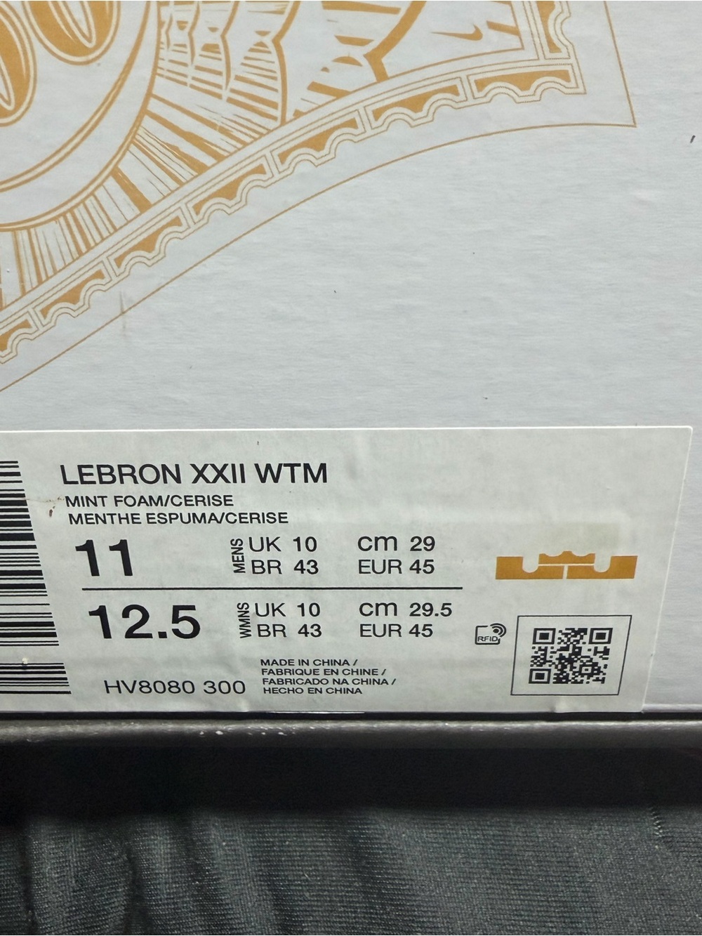 Nike LeBron XXII WTM Mint Foam/Cerise Basketball Shoes